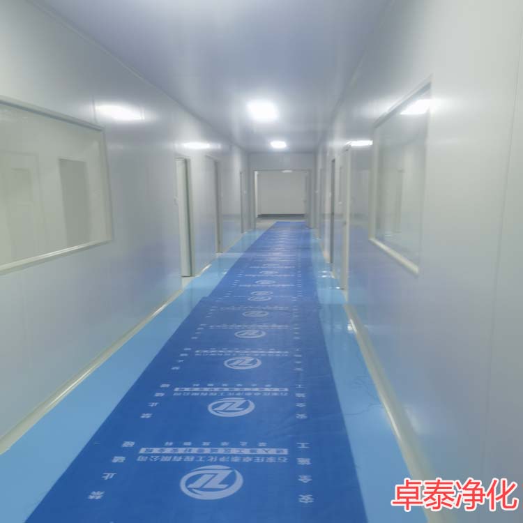 河北銥鎢光電科技萬級凈化車間裝修施工后圖